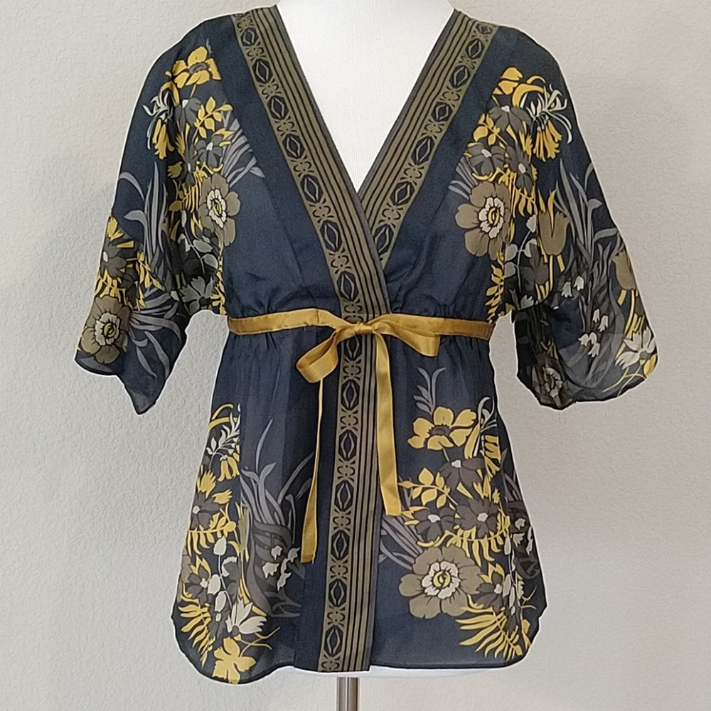 Anthropologie HTF Viola Silk blouse - 2
